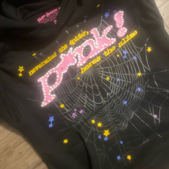 “ Sp5der P*nk hoodie “black” you come to me with the right offer we gotta deal